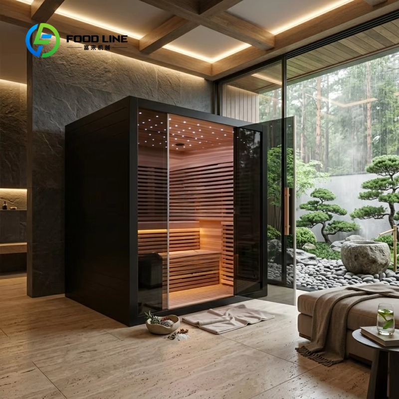 Spa Wellness Luxury - غرفة ساونا داخلية فاخرة تعمل بالأشعة