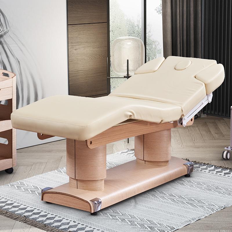 سرير تدليك كهربائي بقاعدة خشبي - مراجعة Wellness Spa And Salon وسعره