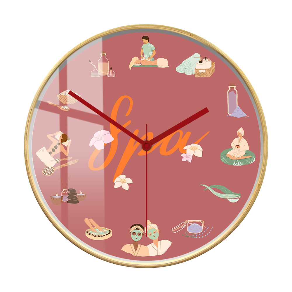 ساعة حائط صامتة من الكوارتز لص - مراجعة Wellness Spa And Salon وسعره