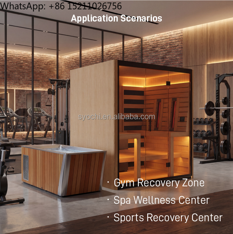 نظام حمام ثلج فاخر للساونا وال - مراجعة Spa Wellness Luxury وسعره