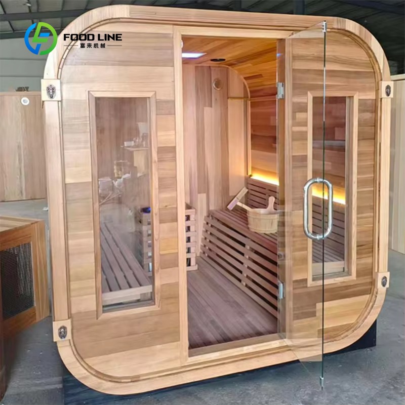 غرفة ساونا خارجية فاخرة مخصصة  - مراجعة Spa Wellness Luxury وسعره