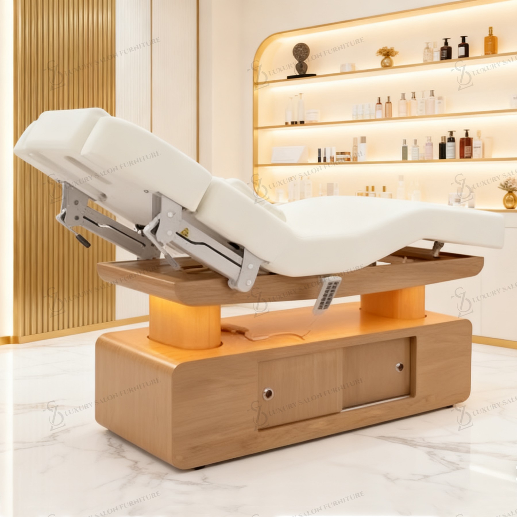 الفاخرة 3/4 محركات الوردي سرير - مراجعة Spa Wellness Luxury وسعره